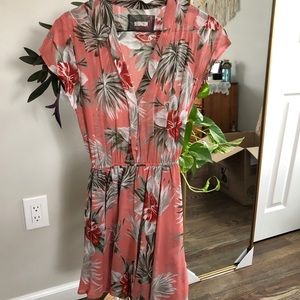 Tropical Floral Dress